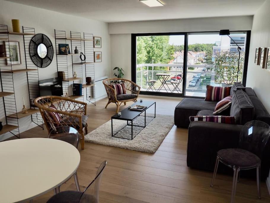 Appart T3 / Parking/Terrasse/Vue Apartamento Le Touquet Exterior foto