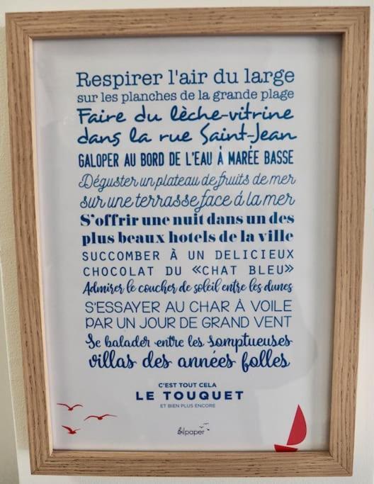 Appart T3 / Parking/Terrasse/Vue Apartamento Le Touquet Exterior foto