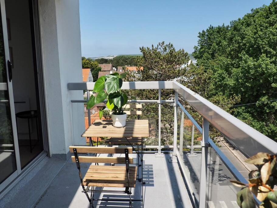 Appart T3 / Parking/Terrasse/Vue Apartamento Le Touquet Exterior foto